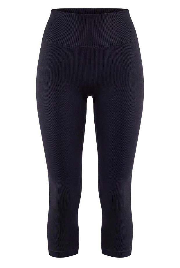 Легинсы укороченные (черный)