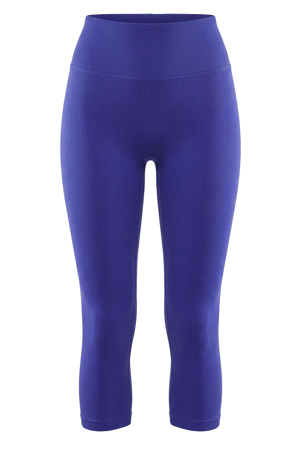 Легинсы укороченные (васильковый)