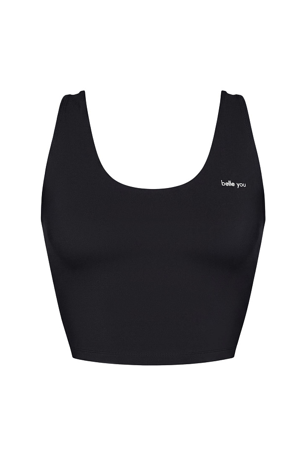 Спортивный топ (черный)