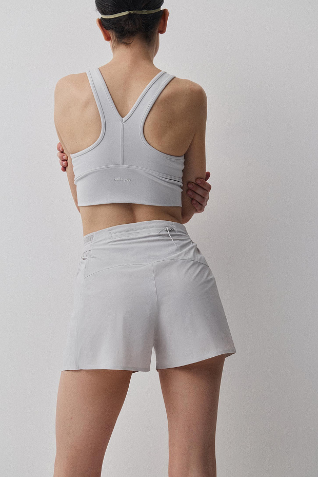 Спортивные шорты (светло-серый)