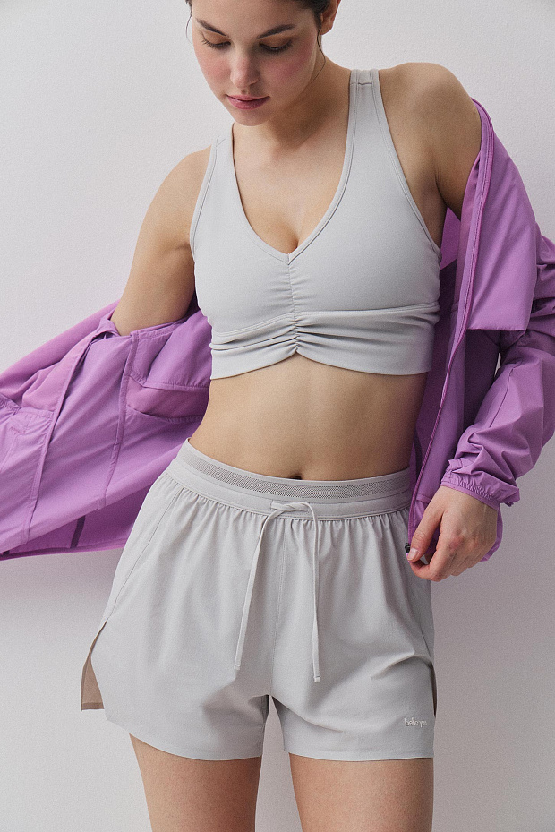 Спортивные шорты (светло-серый)