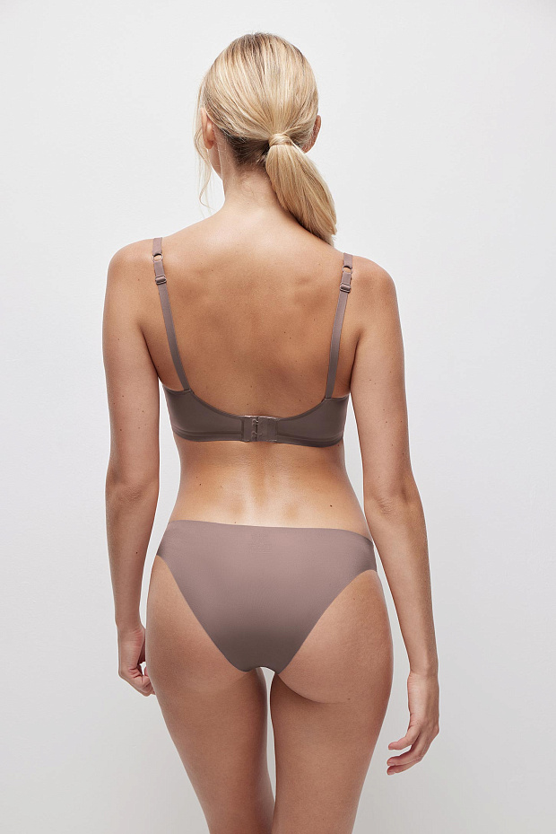 Бюстгальтер на тонких бретелях (капучино)