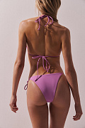 Купальные трусы-бикини на завязках, на подкладке (лиловый)