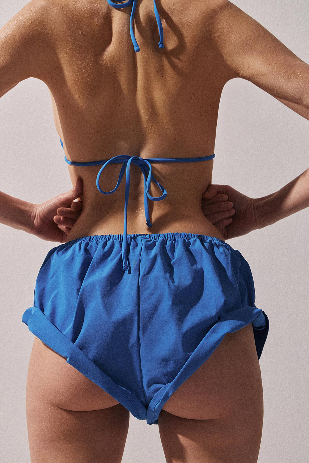 Купальные шорты (васильковый)