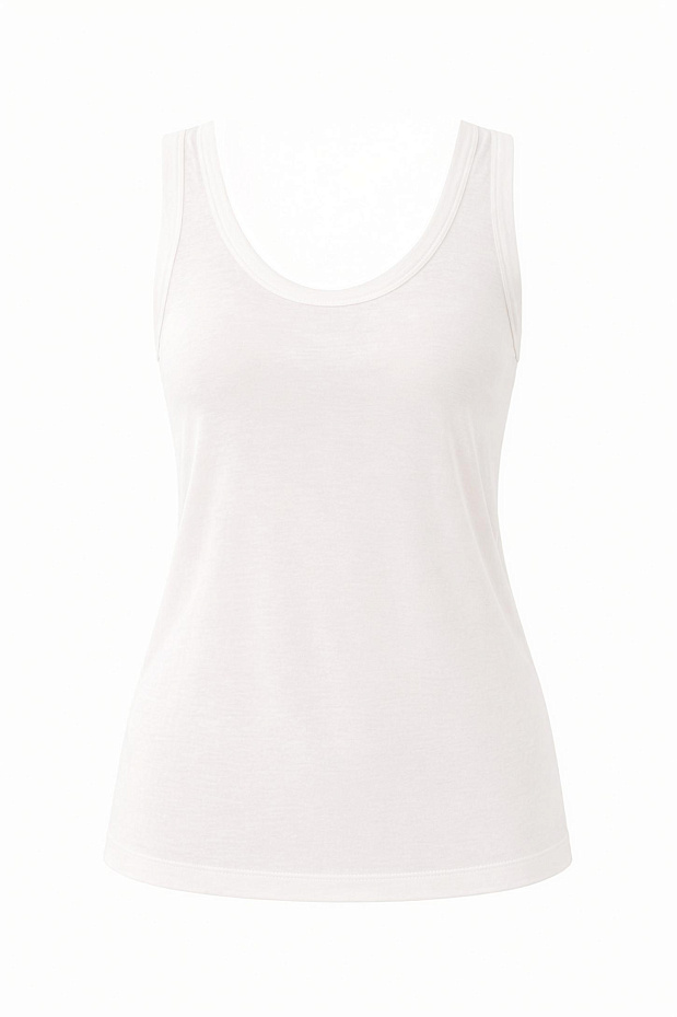 Майка модели топ пижамная (пломбир)