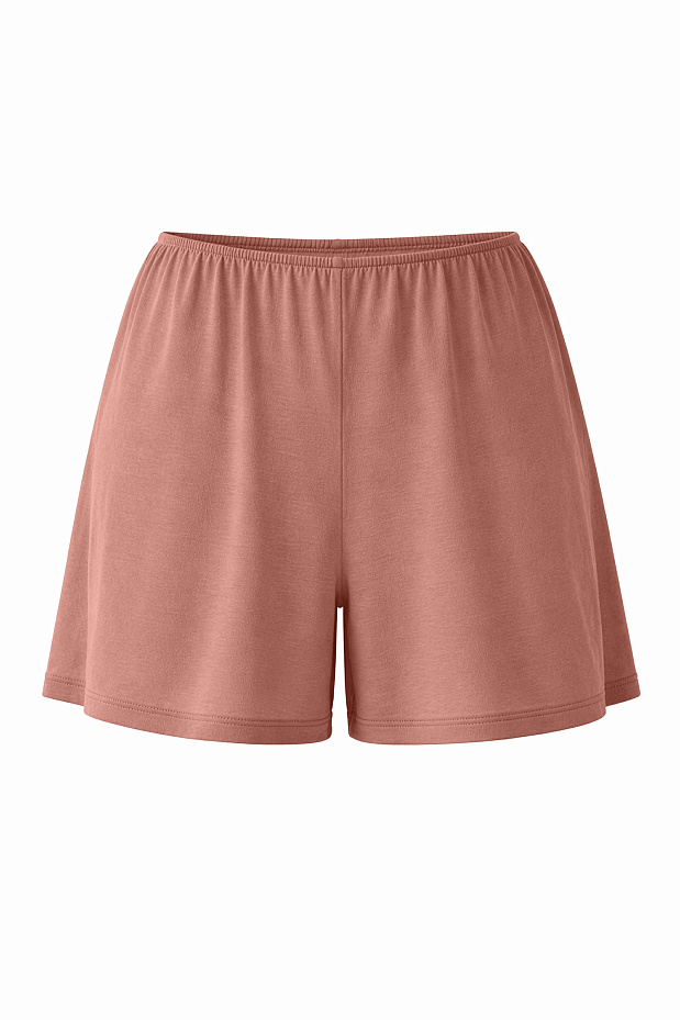 Шорты пижамные (терракотовый)