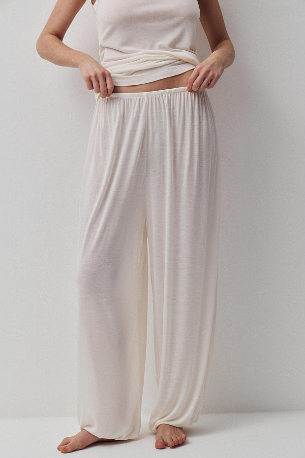 Брюки пижамные (пломбир)