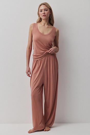 Брюки из модала Flower melody / Одежда из модала и кружева