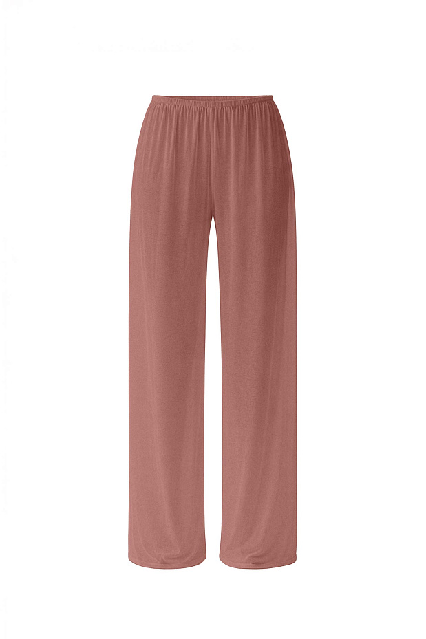 Брюки пижамные (терракотовый)