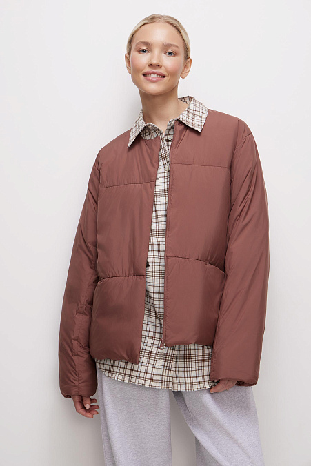 Пуховик (терракотовый)