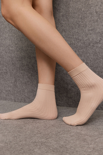 Носки в рубчик хлопковые Warm Hug