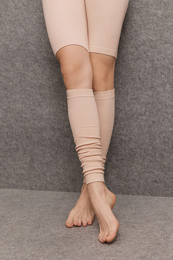 Гетры в рубчик хлопковые Warm Hug