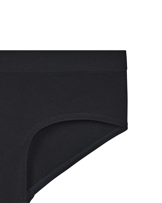 Трусы-хипстер с низкой посадкой Бамбук (черный)