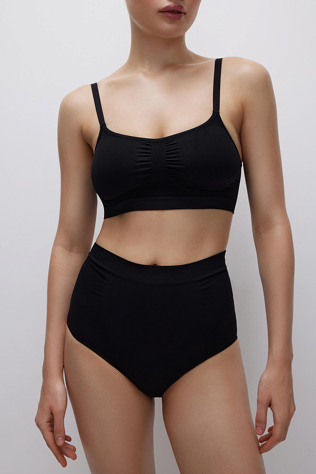 Трусы Высокие моделирующие (черный)