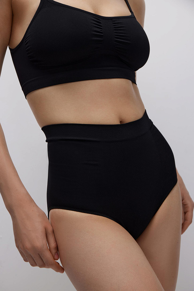 Трусы Высокие моделирующие (черный)