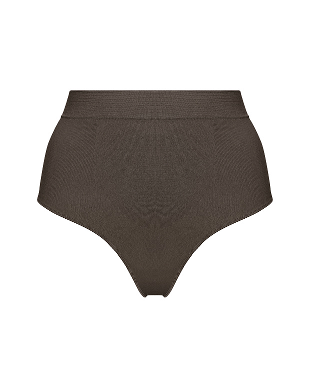 Трусы Высокие моделирующие (шоколад)
