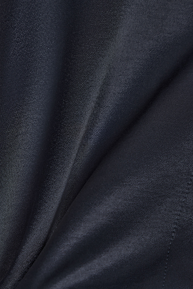 Рубашка из сатина (черный)