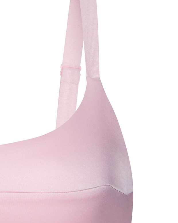 Топ ретро из сатина (розовый)