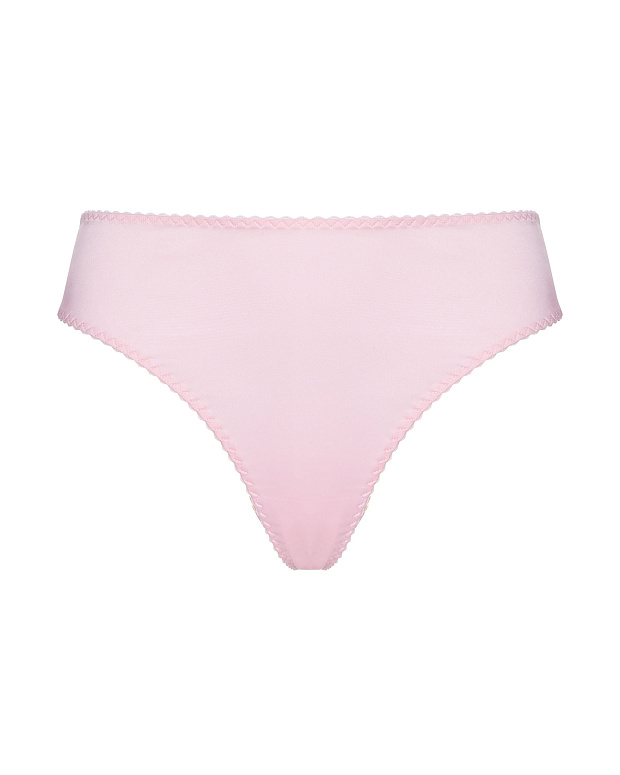 Трусы ретро из сатина (розовый)