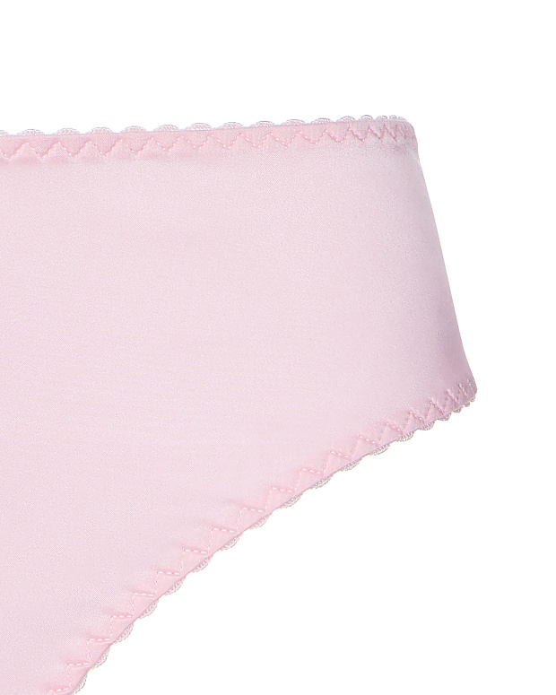 Трусы ретро из сатина (розовый)