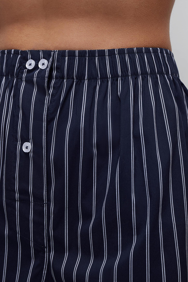 Шорты пижамные (темно-синий)