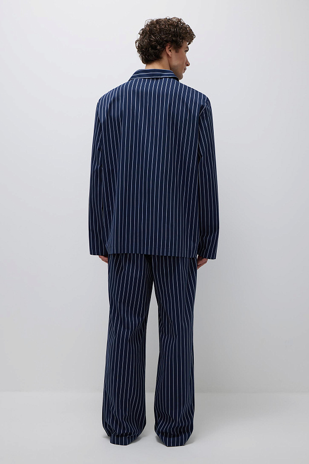 Брюки домашние мужские (темно-синий)