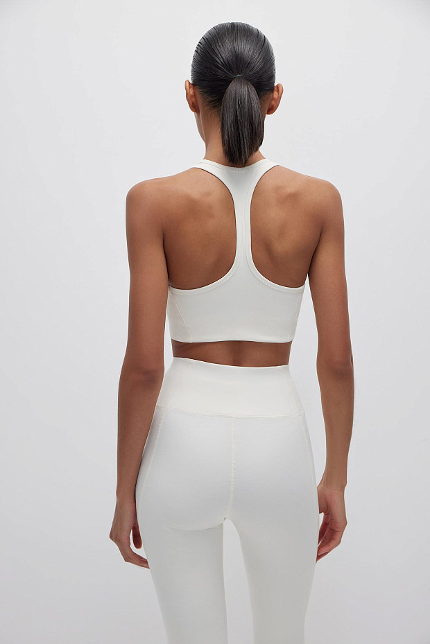 Топ из мягкой микрофибры (пломбир)