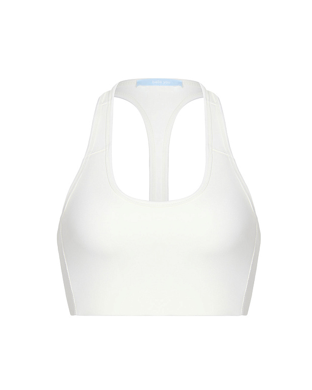 Топ из мягкой микрофибры (пломбир)