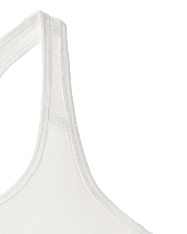 Топ из мягкой микрофибры (пломбир)