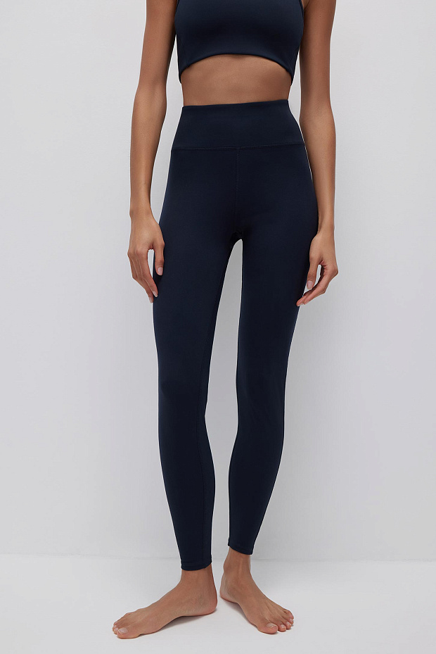 Легинсы из мягкой микрофибры (черный)