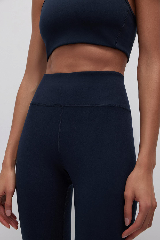 Легинсы из мягкой микрофибры (черный)