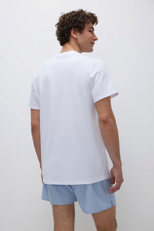 Футболка мужская (белый)